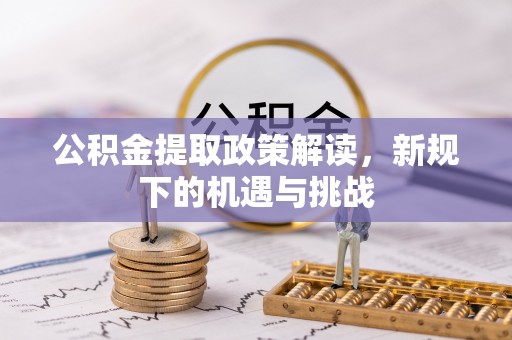 善化公积金提取政策解读，新规下的机遇与挑战