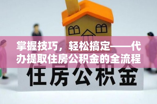 善化掌握技巧，轻松搞定——代办提取住房公积金的全流程解析