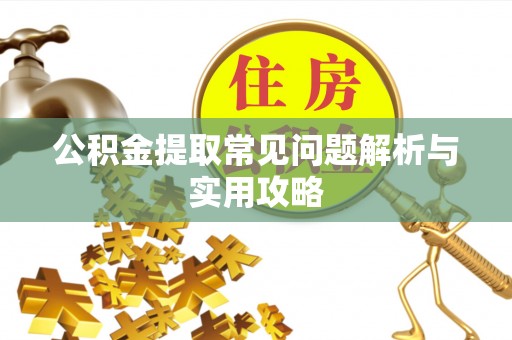善化公积金提取常见问题解析与实用攻略