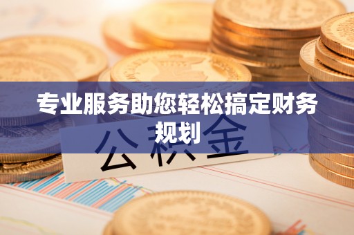 善化专业服务助您轻松搞定财务规划