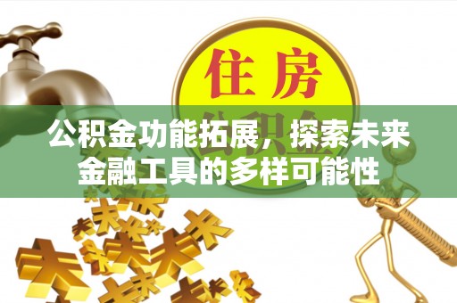 善化公积金功能拓展，探索未来金融工具的多样可能性