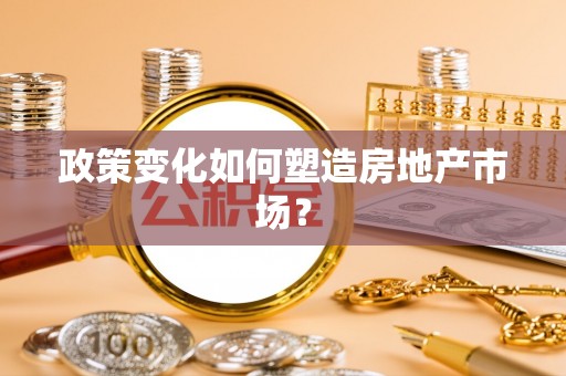 善化政策变化如何塑造房地产市场？